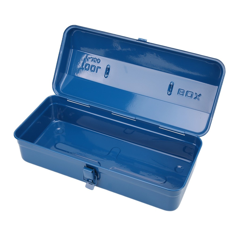 Portable Tool Storage Box Large Capacity Steel Storage Organizer Toolbox For Car