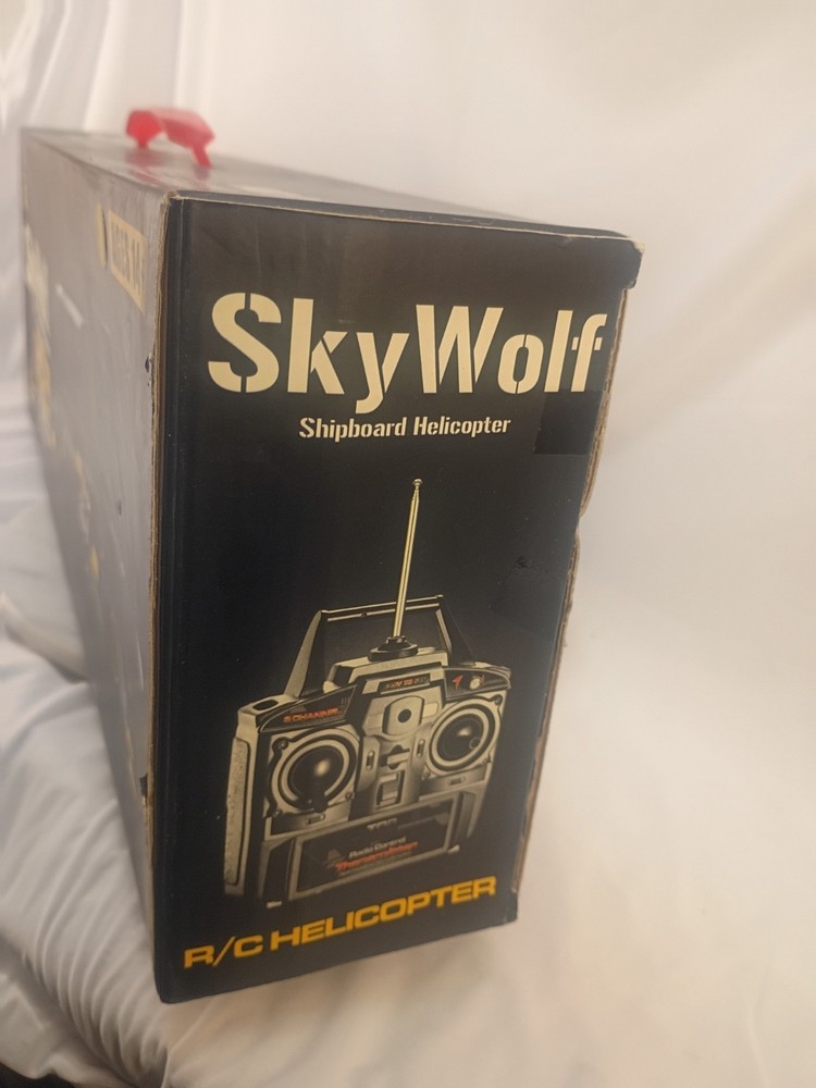 JD Skywolf RC 3 Ch Helicopter, Used, UNTested