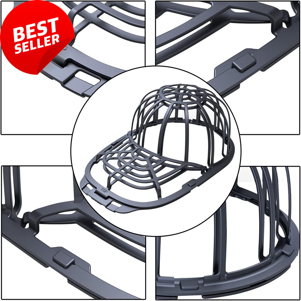 2 Pack Hat Washer Cap Cleaner Frame Rack for Washer Dishwasher