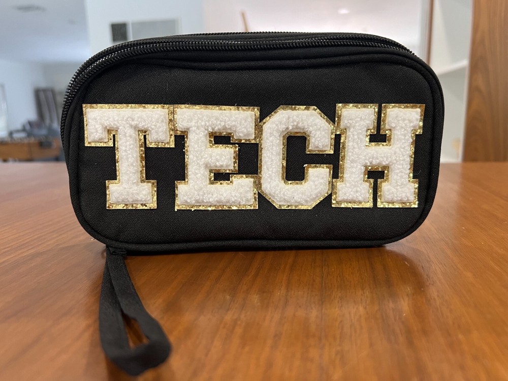 COSHAYSOO "TECH" Electronic Accessories Organizer Black