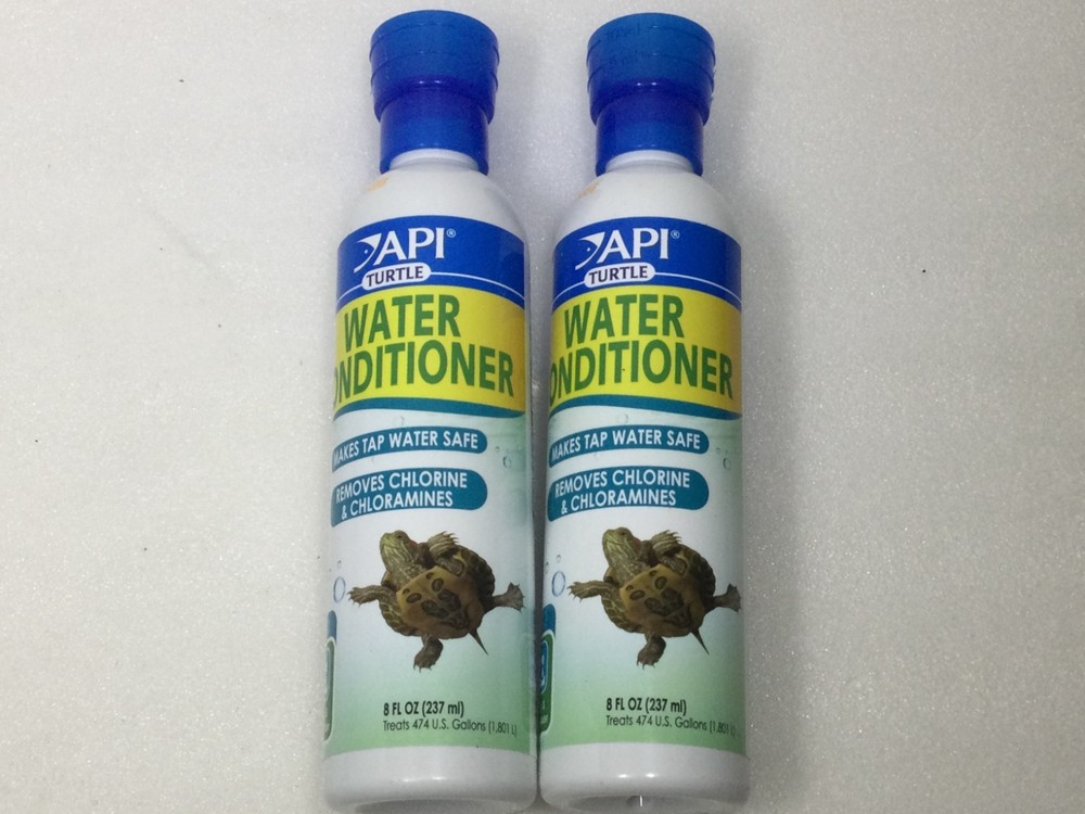 2pc API Turtle Aquarium Water Conditioner 8oz, Exp 10/2028