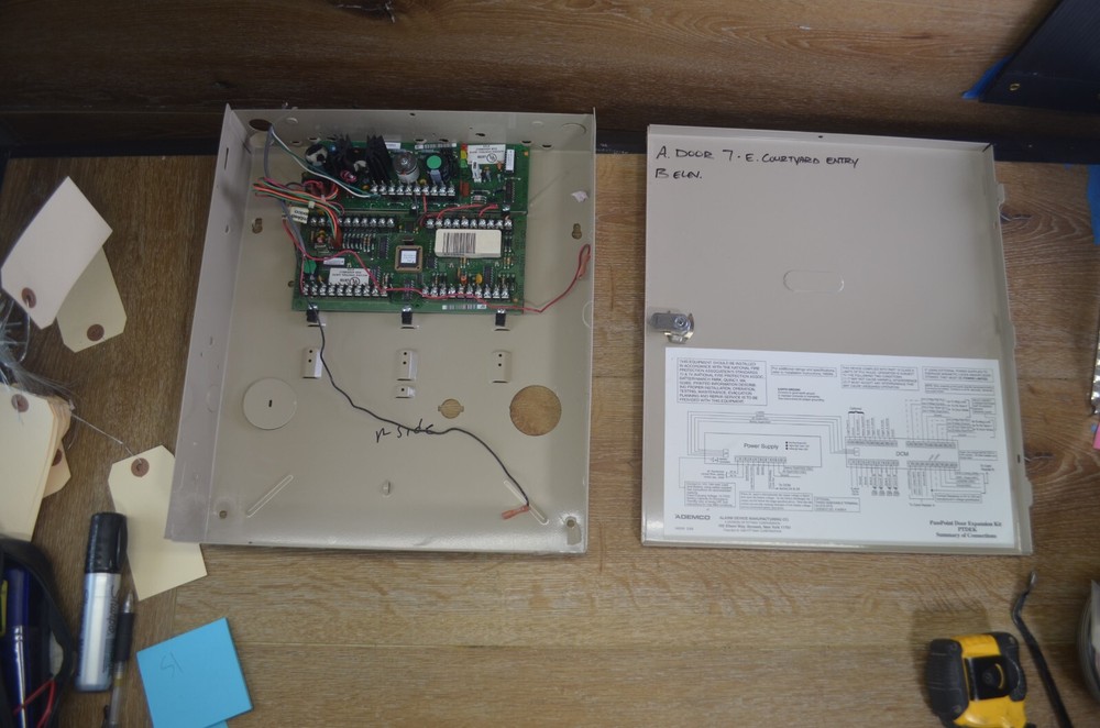 Honeywell PASSPOINT  PTDPSU (SA12040) + PTDCM (SA12020) card reader panel