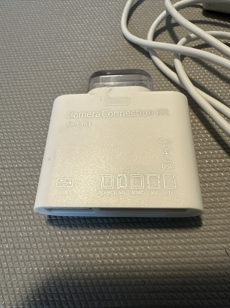 5 In 1 USB Camera Connection Kit Memory Card SD Reader