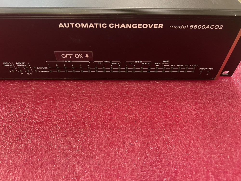 Evertz 5600ACO2 Automatic Changeover System