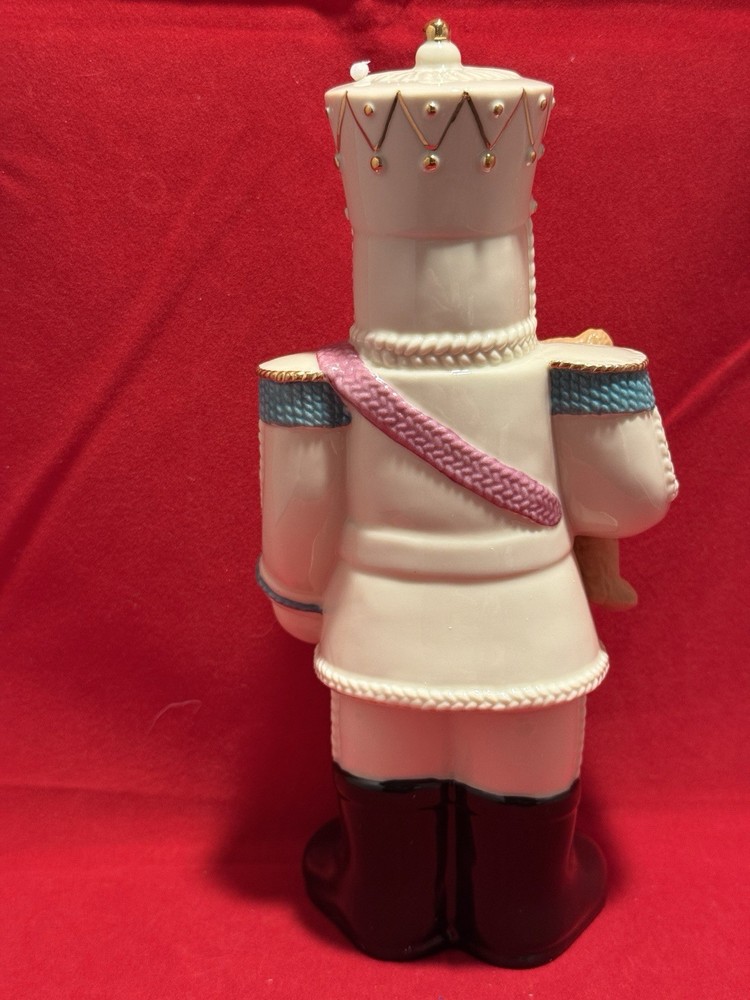 LENOX Nutcracker Sweetie With Teddy Bear In Original Box 7”