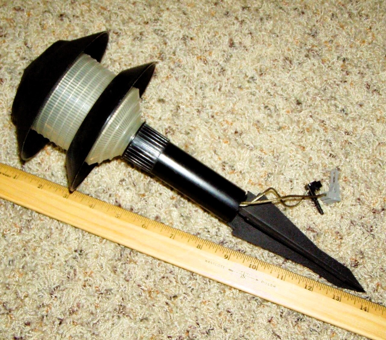 Malibu Intermatic 4w Low Voltage LX1 14" Lamp 2 Tier Path Light w/4 Watt Bulb