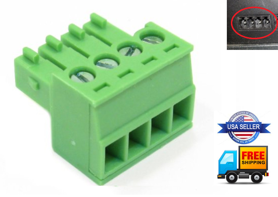 4-Pin Speaker Level Input Output Plug Connector Amp OSD SMP-500DSP Amplifier