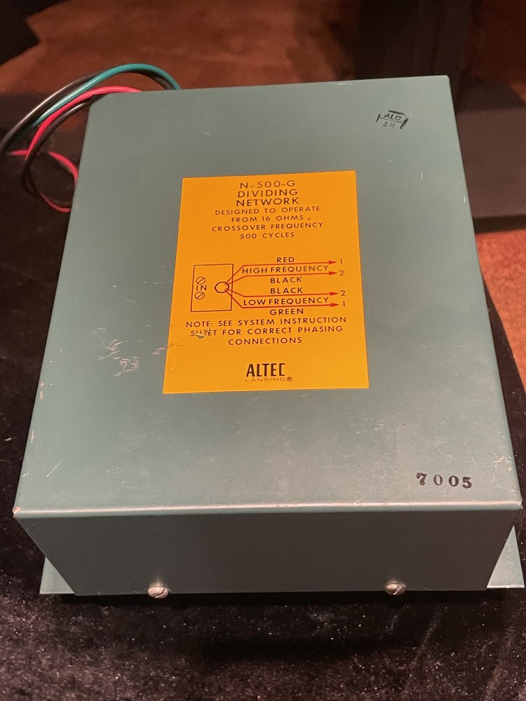 Altec N-500-G Dividing network (Single)
