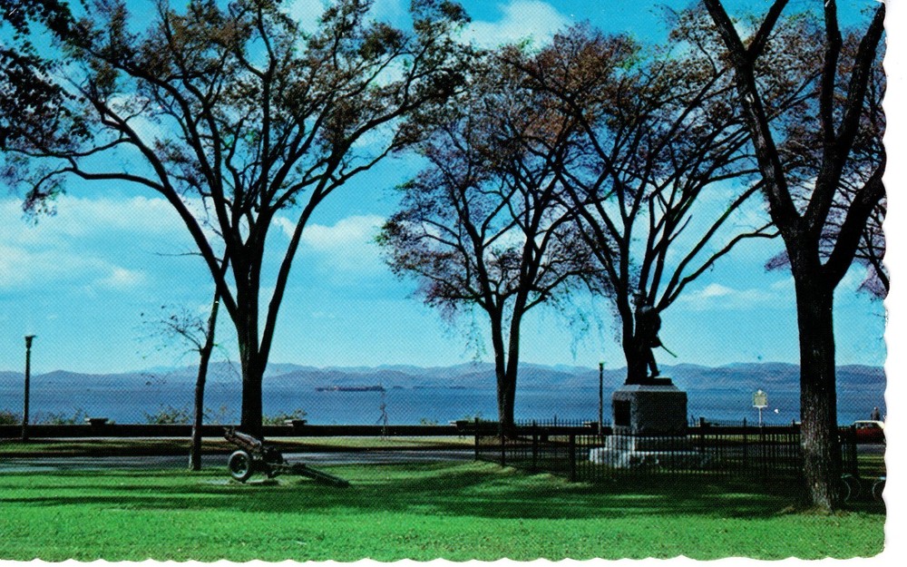 BATTERY PARK, BURLINGTON, VT  -  PC7140