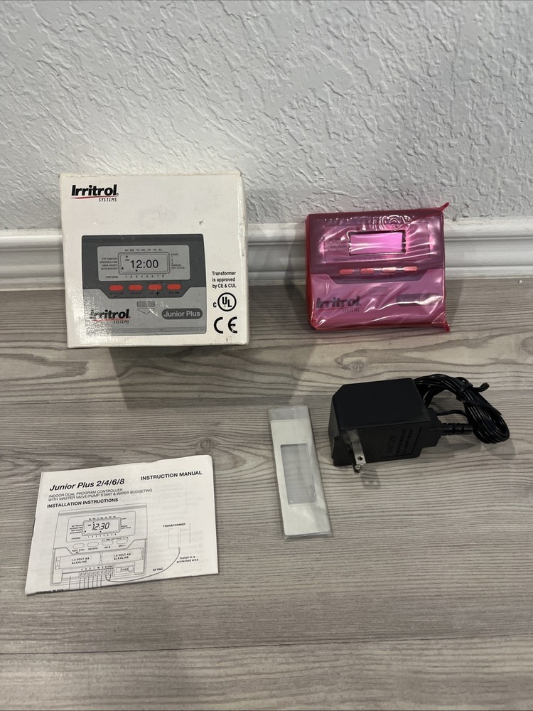 IRRITROL Junior Plus Irrigation Controller 6 Station 120 Volt New