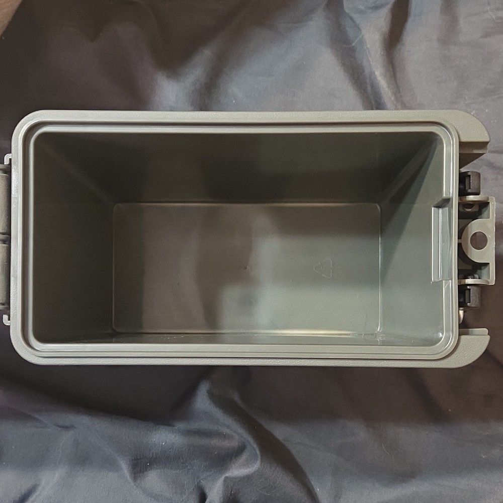 Mossy Oak Mini Plastic Ammunition Can Green Stackable Waterproof Lockable