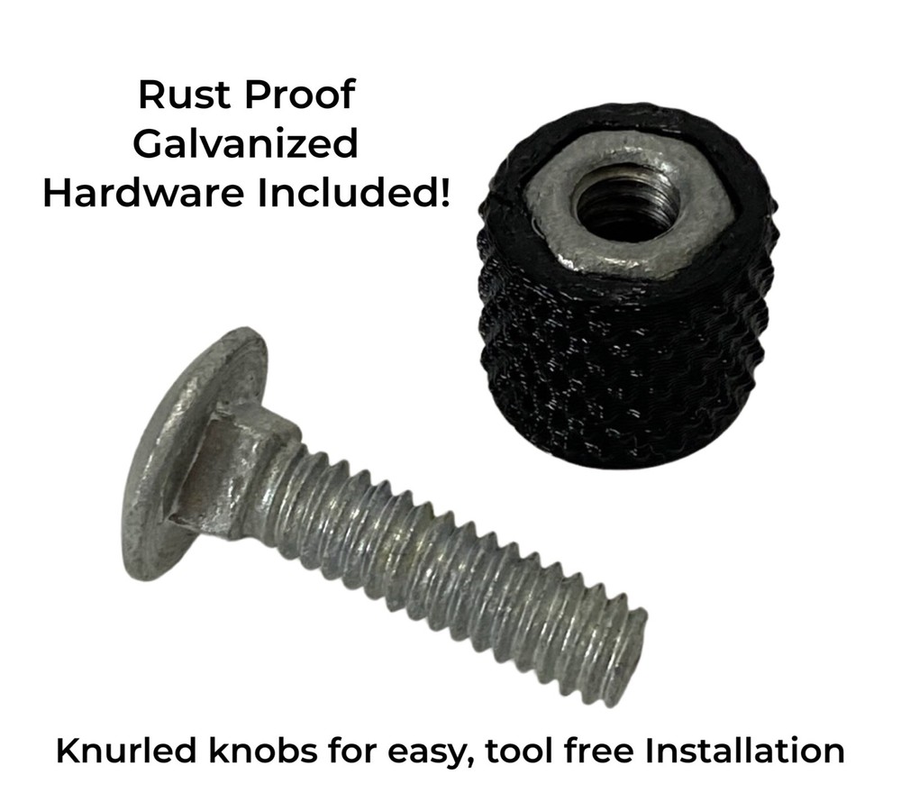 Tracker Boats Versatrack 1" Double Drain Plug Holder - Galvanized - Versa Track