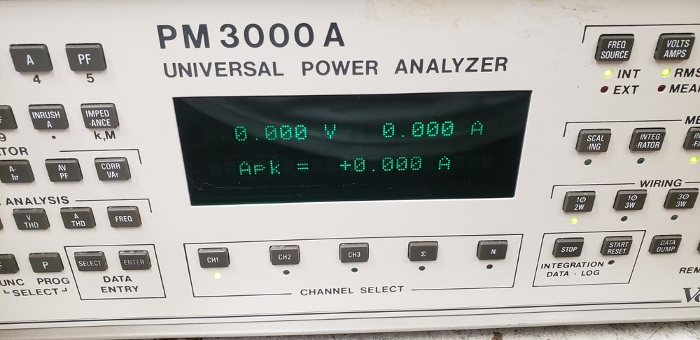 VOLTECH PM3000A Universal Power Analyzer