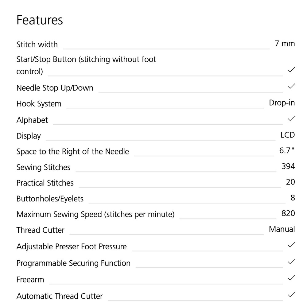 Bernette B38 Top End Computerized Sewing Machine Bundle w/ 8 Pressure Feet