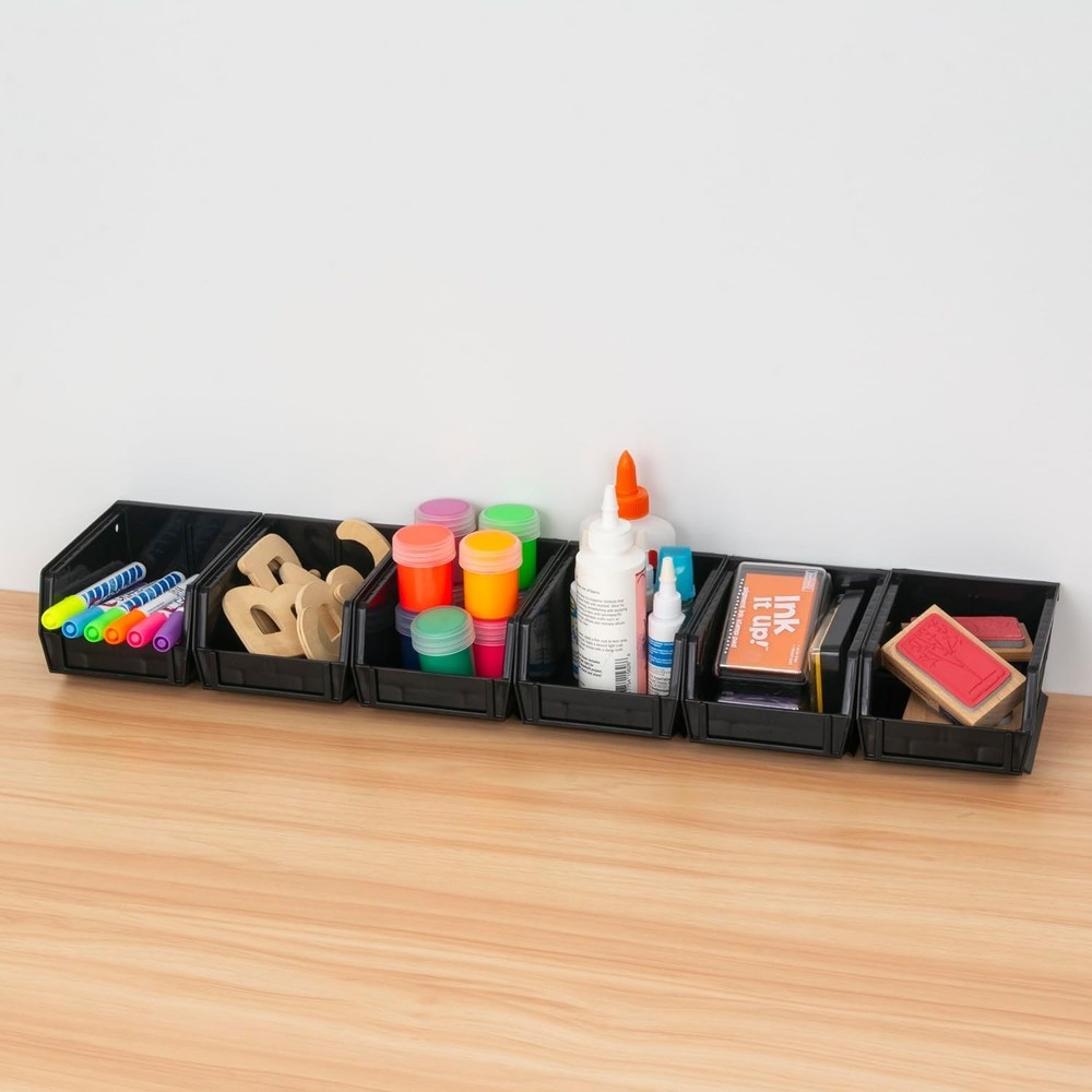 30210 AkroBins Plastic Storage Bins, Space-Saving Stackable Bins for Garage, ...