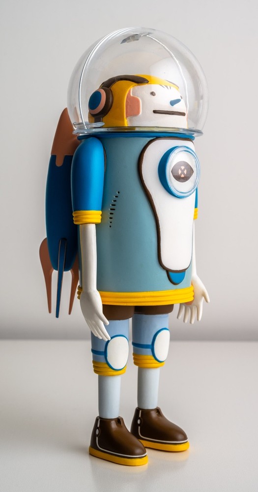 Parquerama Sentry Robot 10" Kaching Brands 2007 Signed Box