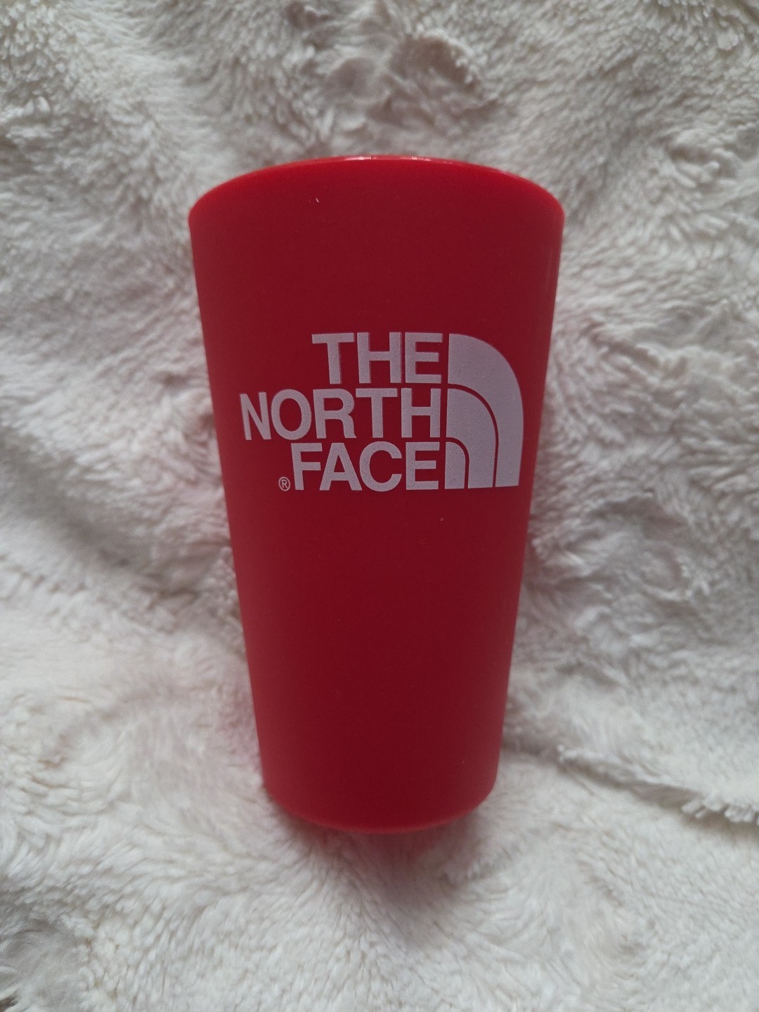 The North Face X SiliPint Cup Red 16oz Silicone Unbreakable Tumbler