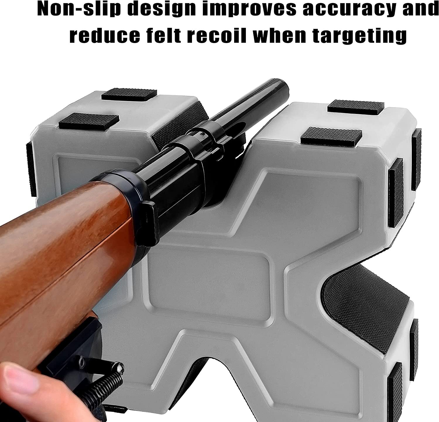 Shooting Rest Non-Slip Block Bench Rest for Rifle and Pistol,Shooting Bench Rest