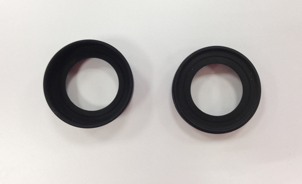 New Pair Microscope Eyepiece Eye Guards Eyeshields Eyeguard Foldable 34mm