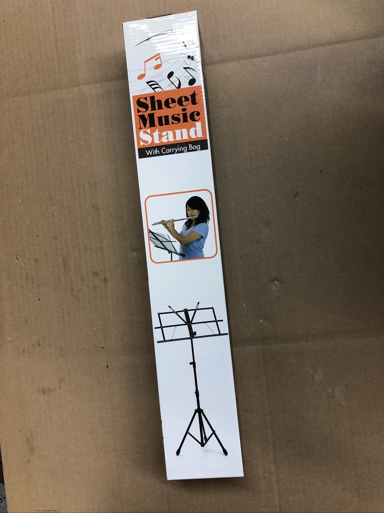 Adjustable Sheet Music Stand With Carrying Bag
