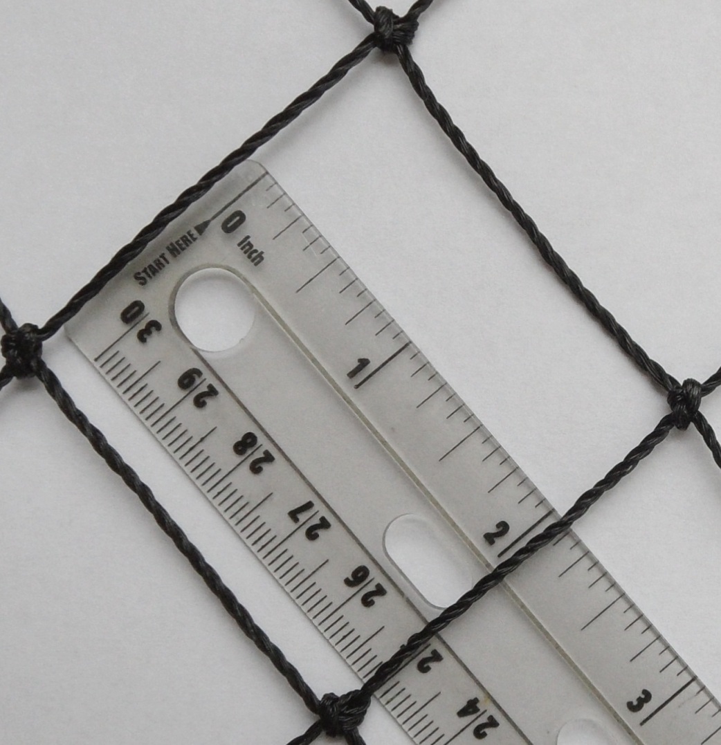 Poultry Netting 50' x 100' 2" Heavy Knotted Aviary Hawk Stop Bird chicken Net