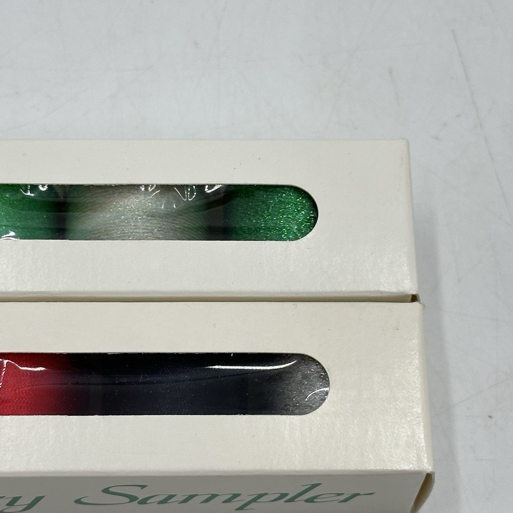 Madeira Embroidery Thread Sampler Six Pack #9006D x2 - includes Gold & Metallic