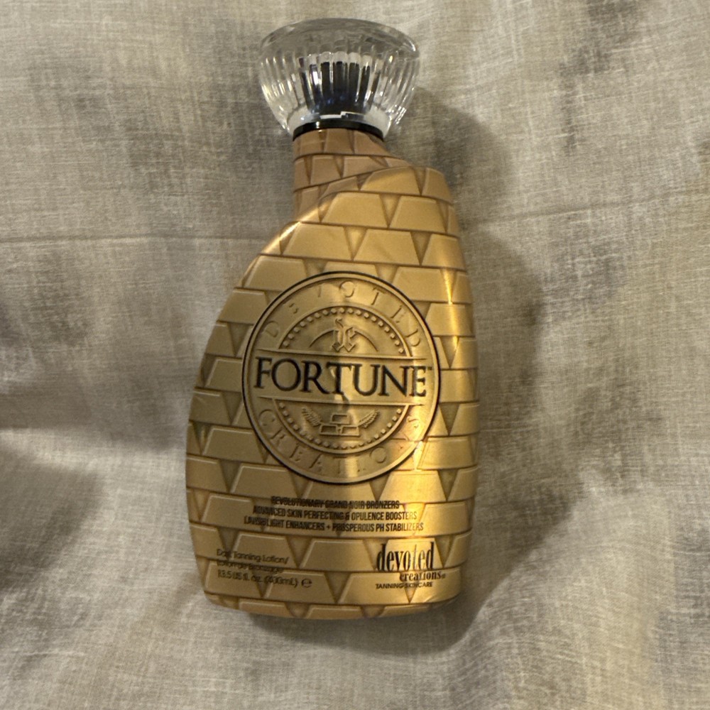 DEVOTED CREATIONS FORTUNE BRONZER ANTI-AGING TANNING LOTION