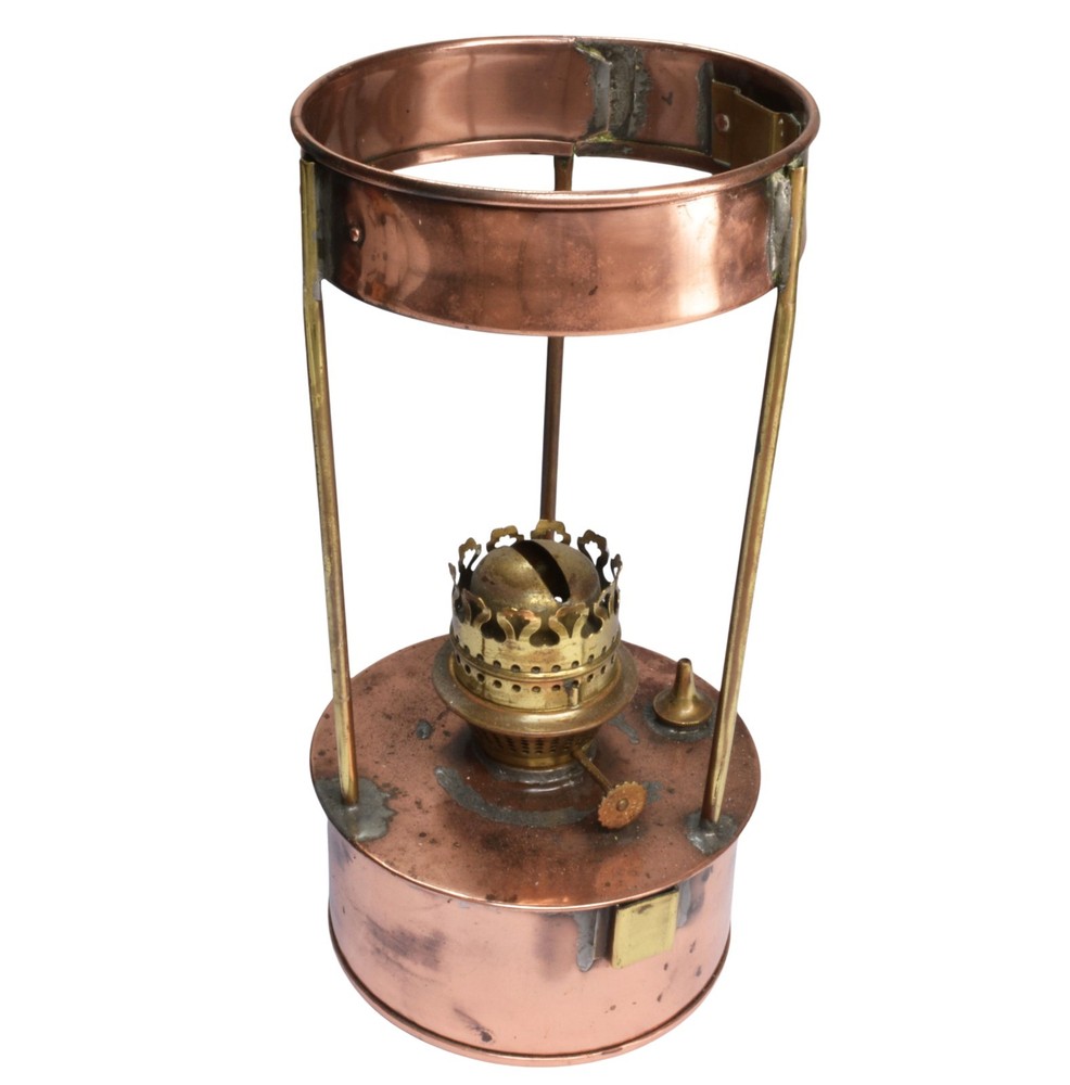 Antique Ships Lantern, NUC Not Under Command, Seagull, Copper & Brass