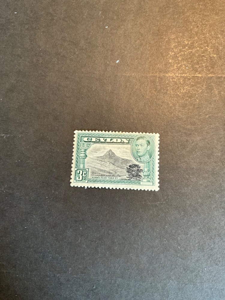 Stamps Ceylon Scott #279e hinged