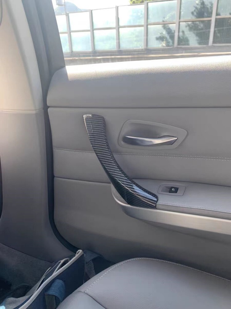 2PCS For 2005-2012 BMW E90/E91/E92 3-Series Passenger Side Interior Door Handle