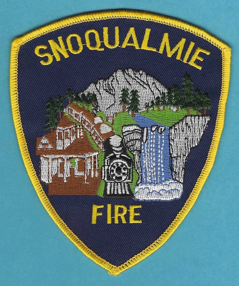 SNOQUALMIE WASHINGTON FIRE RESCUE PATCH