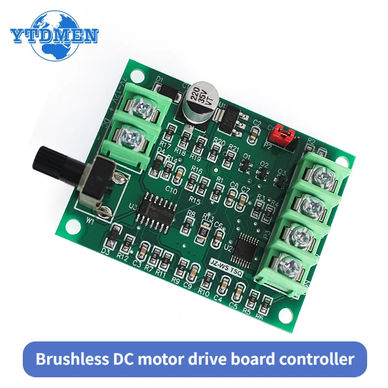 5V-12V Brushless Motor Drive Controller Reverse & Over-Current Protection