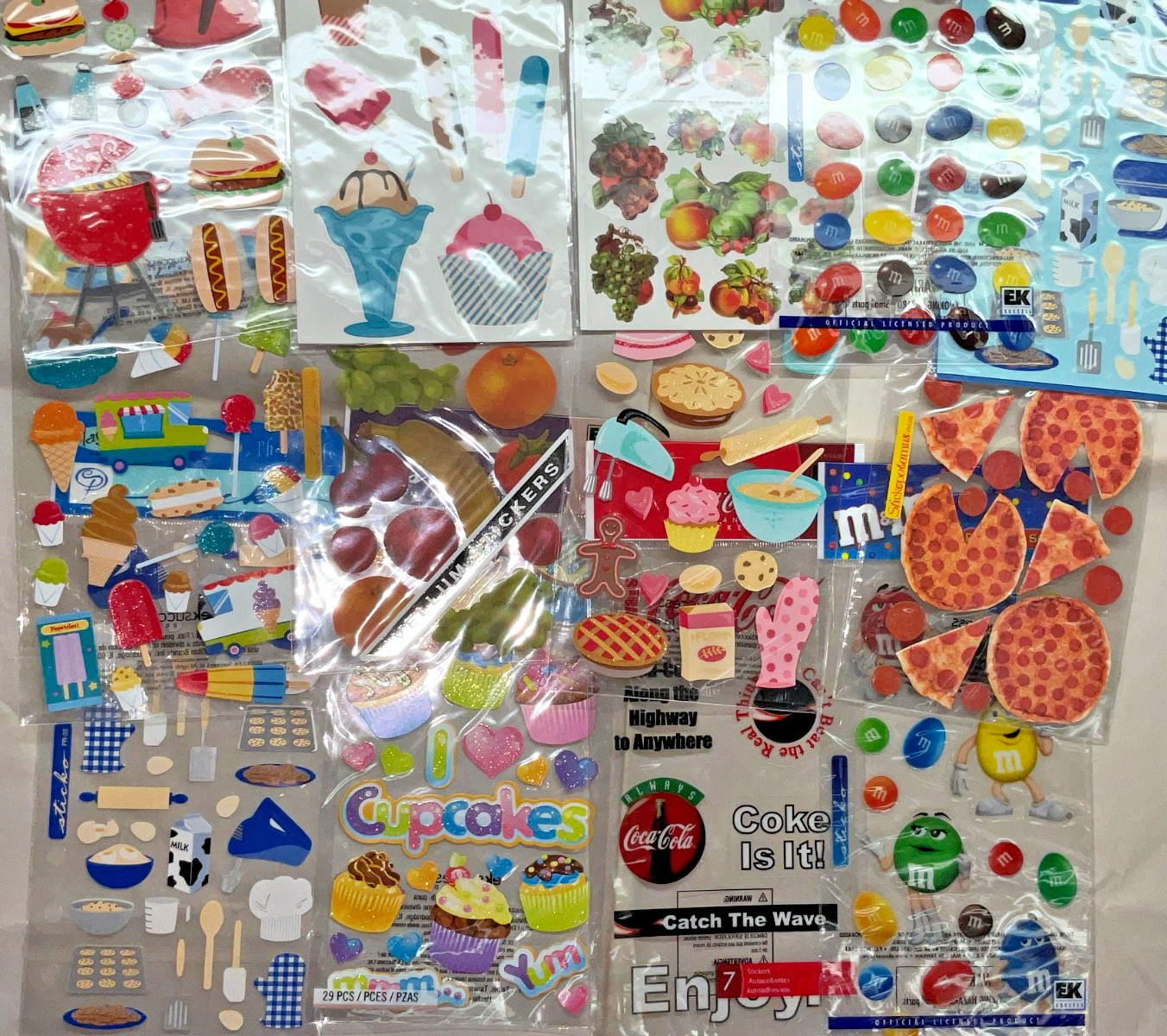 Food Drink BBQ Baking Cooking Stickers Sticker Packs Modules YOU PICK You Choose