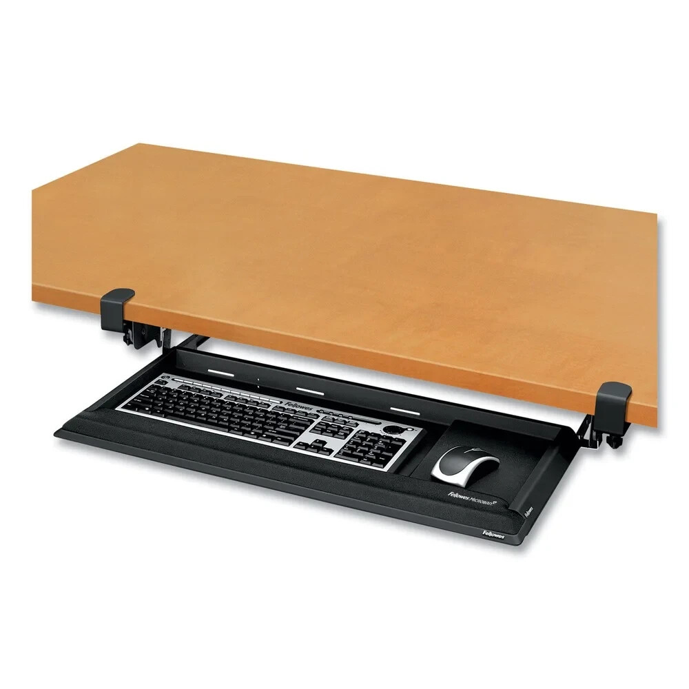Fellowes Designer Suites DeskReady Adjustable Keyboard Drawer (Black)