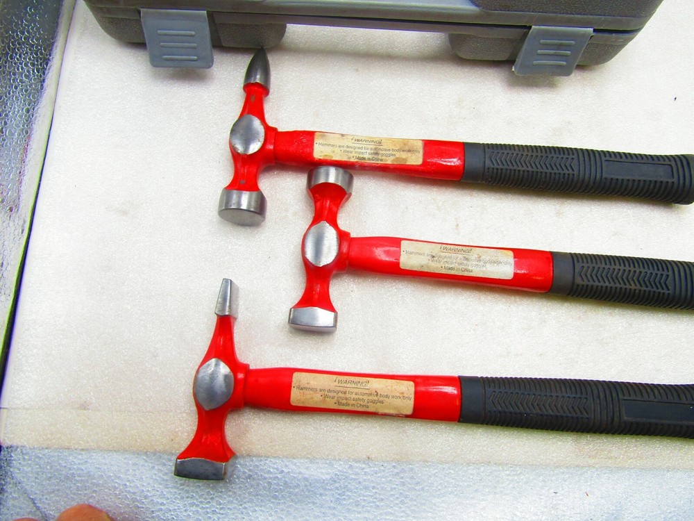 Auto body repair kit.