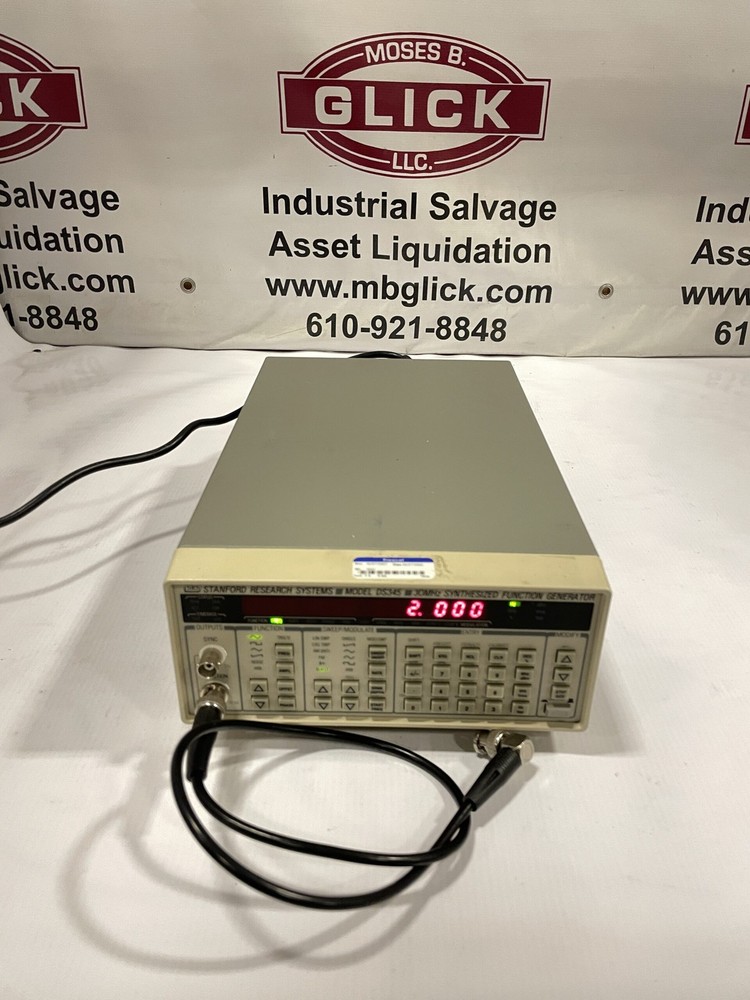 SRS Stanford Research Systems DS345 30MHz Synthesized Function Generator