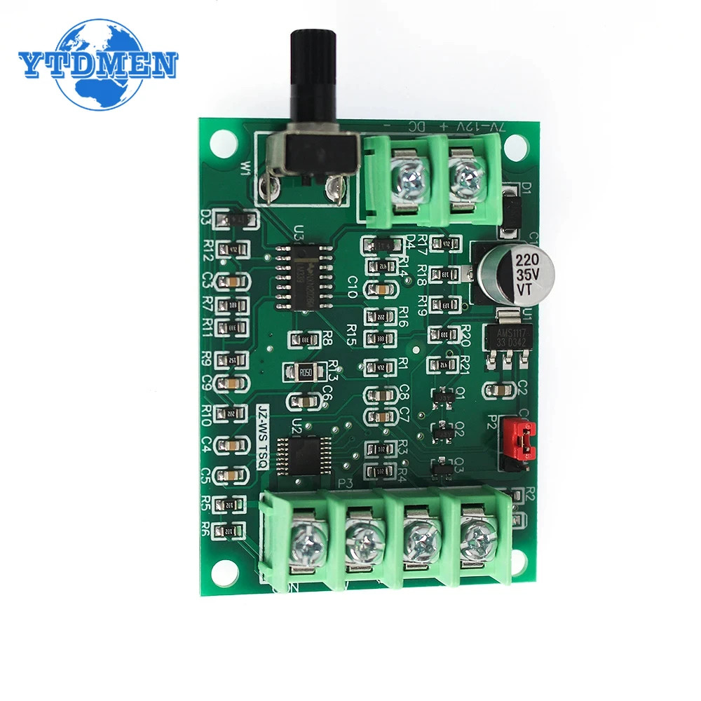 5V-12V Brushless Motor Drive Controller Reverse & Over-Current Protection