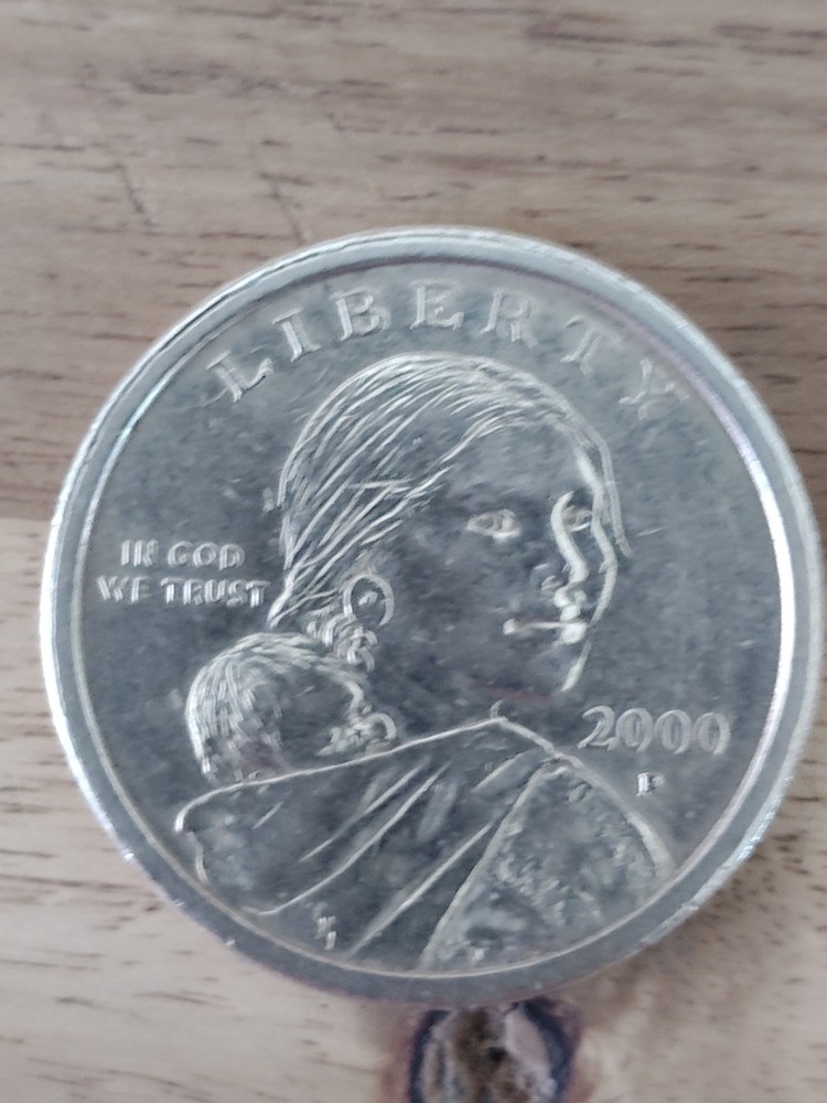 Sacagawea Dollar 2000-P Wounded Eagle-Speared Eagle Variety Circulated
