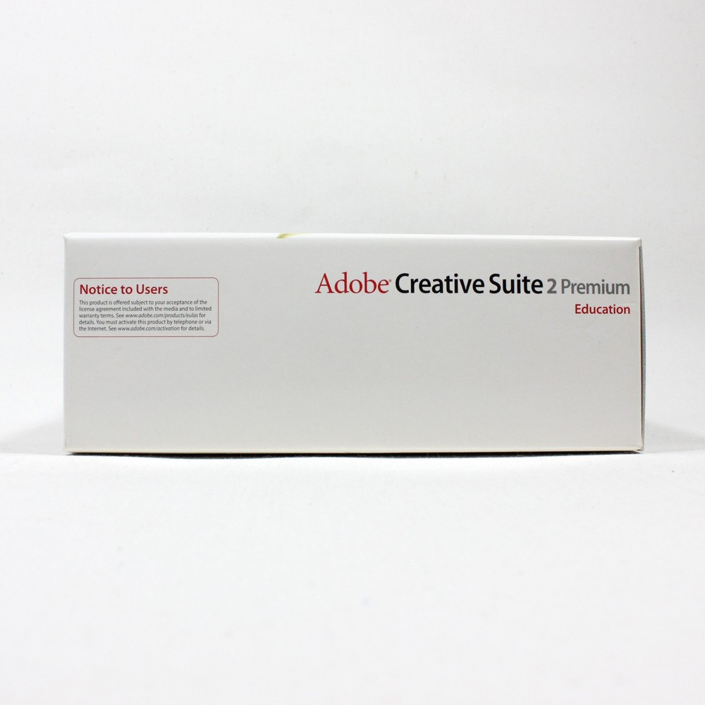Adobe Creative Suite 2 Premium Education for Windows (2005) Includes Serial Key