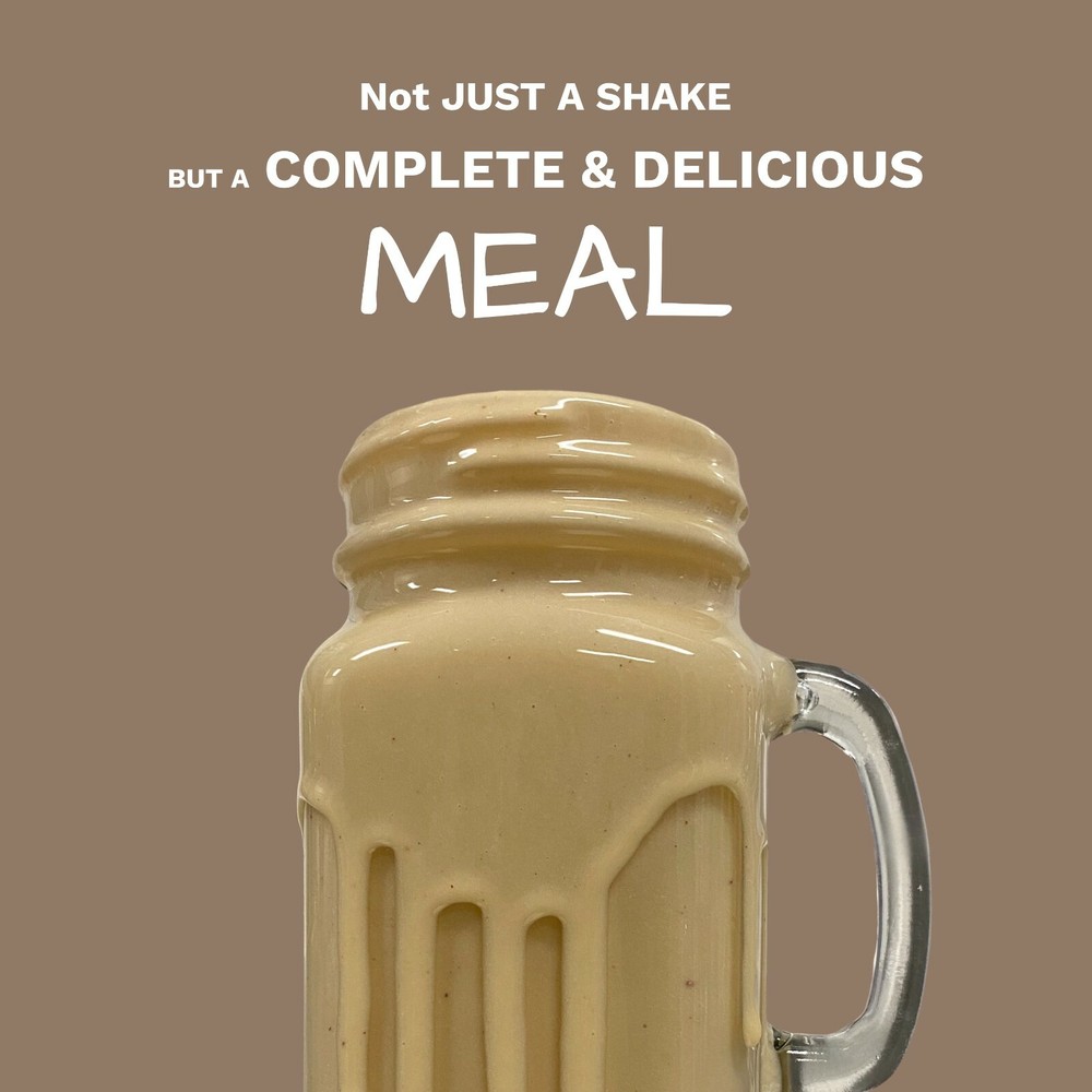 Vegan Plant Based Complete Protein Meal Replacement Shake Peanut Butter