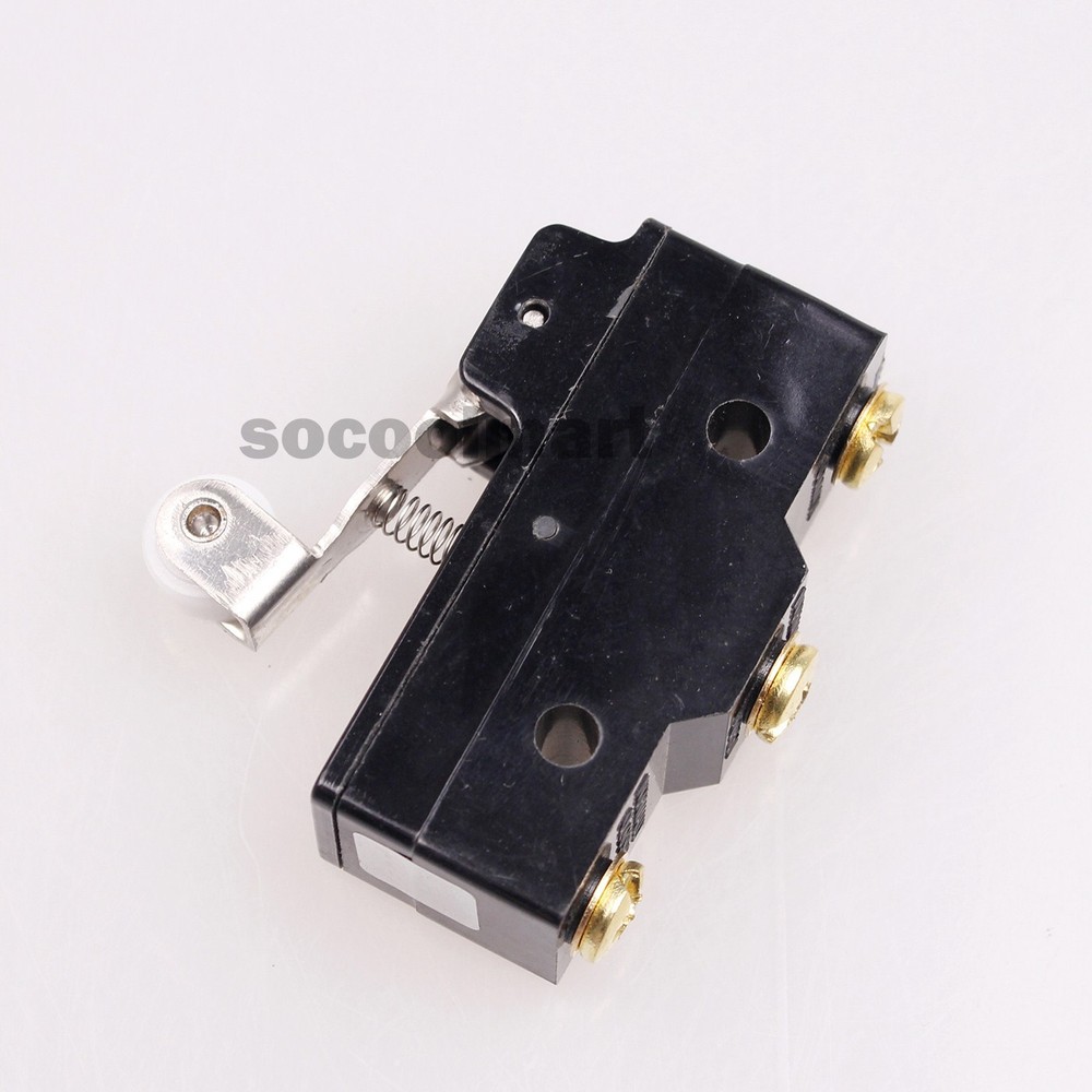 AC 250V 15A Short Hinge Roller Lever Momentary Micro Switch Microswitch PS