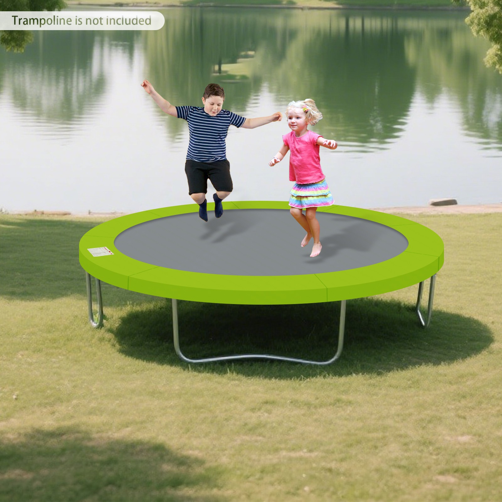 14FT Trampoline Replacement Safety Pad Waterproof Trampoline Protection Cover
