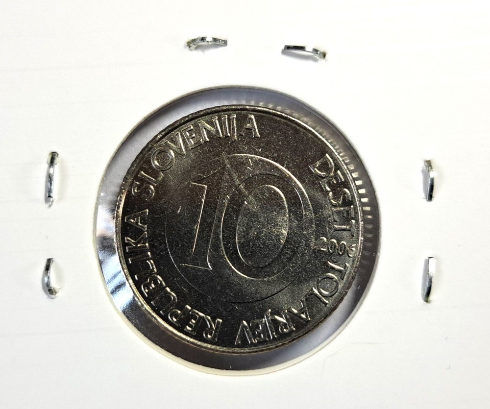 @@@ A SUPERB SLOVAKIA 2006 TEN TOLARJEV @@@