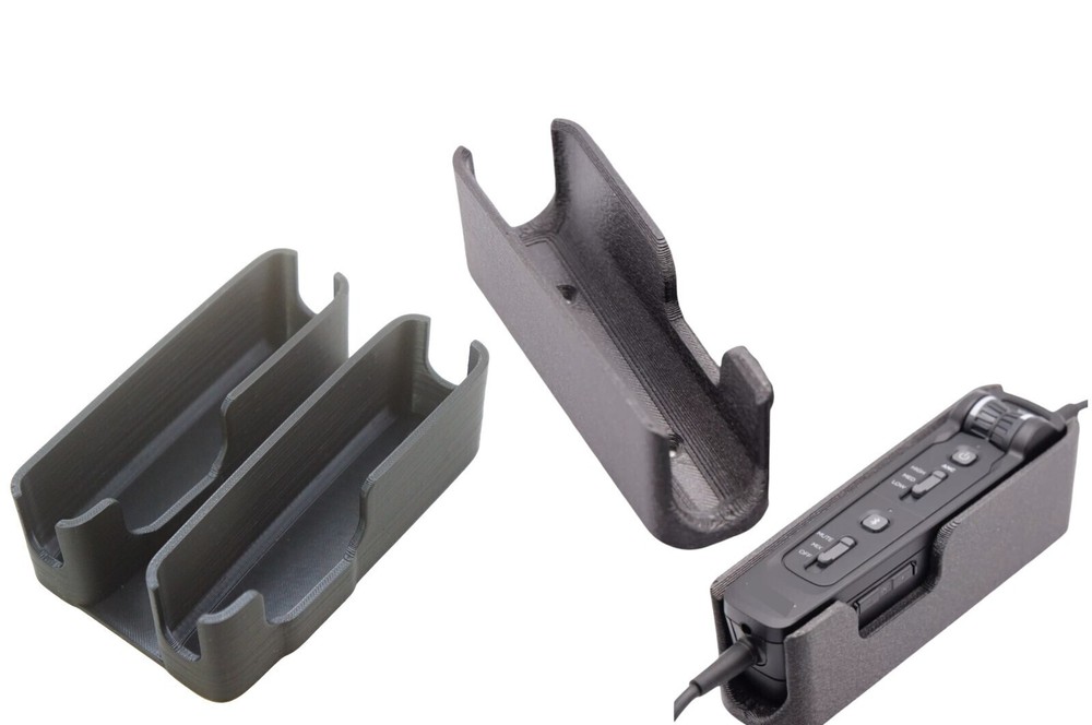 Double Mounting Bracket for Bose A30 Aviation Headset Controller Mount Holder
