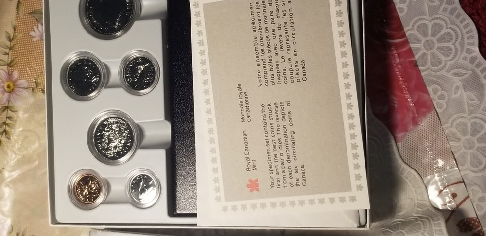 Canada 1984 Specimen Gem Mint Set.