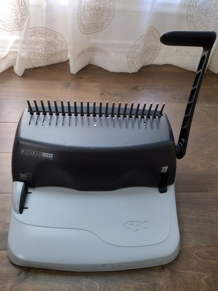 GBC Docubind P100 Binding Machine Comb Punch Binder