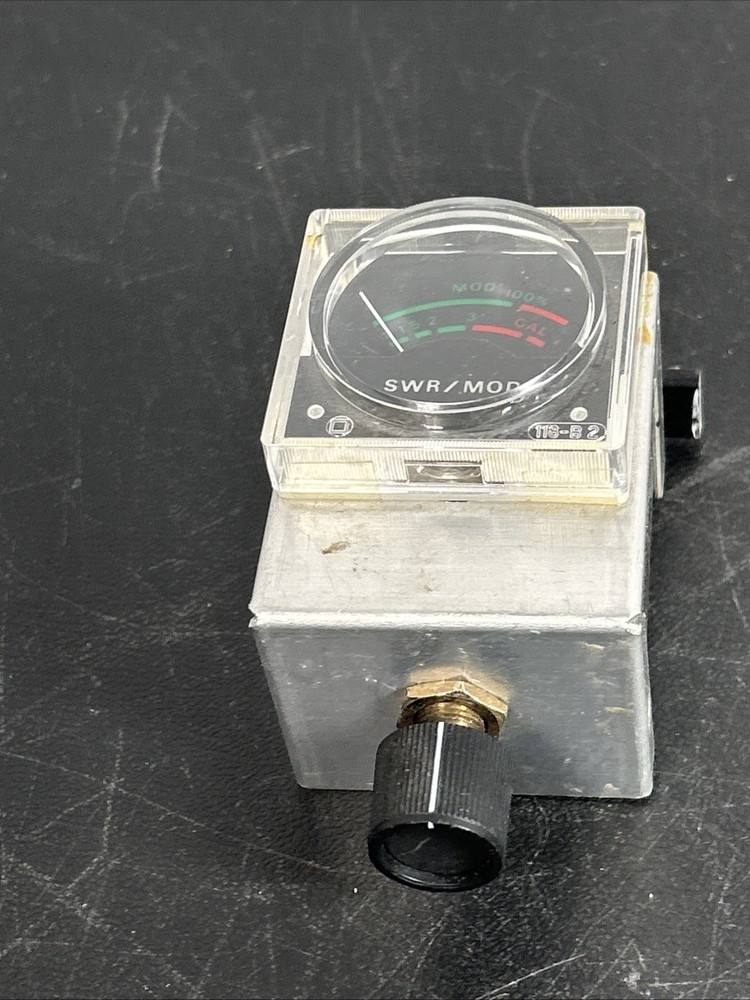 SWR (Standing Wave Ratio) and modulation meter (untested)