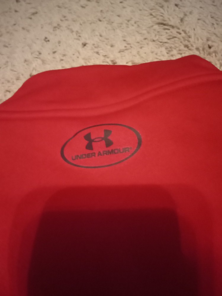 Red Under Armor Full Zip Jacket Size XL