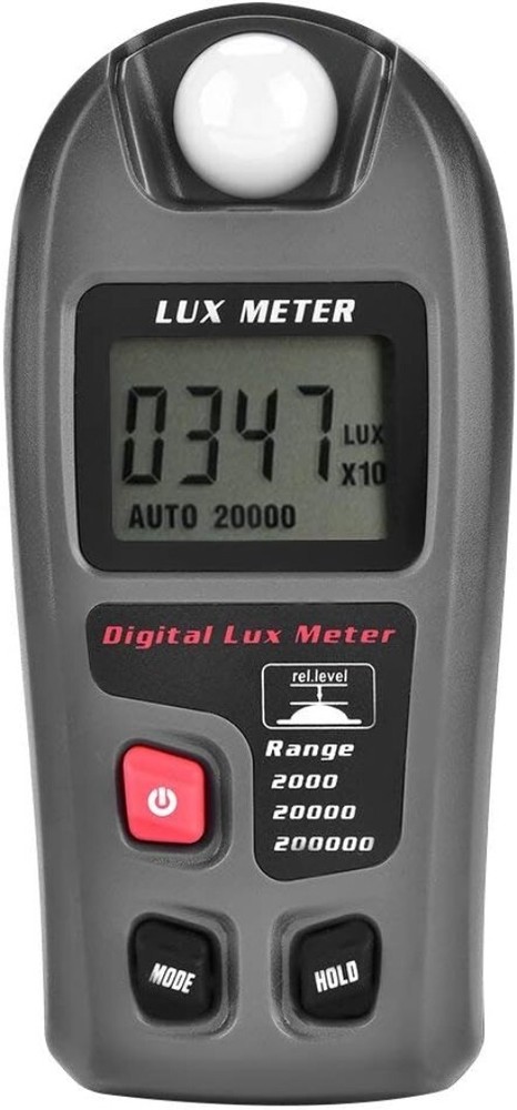 Portable Light Meter with Low Power Consumption - Efficient Illuminance Reading