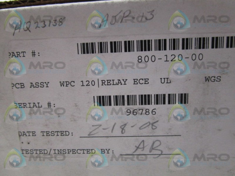 WEB PRINTING 800-120-00 PC NSMP